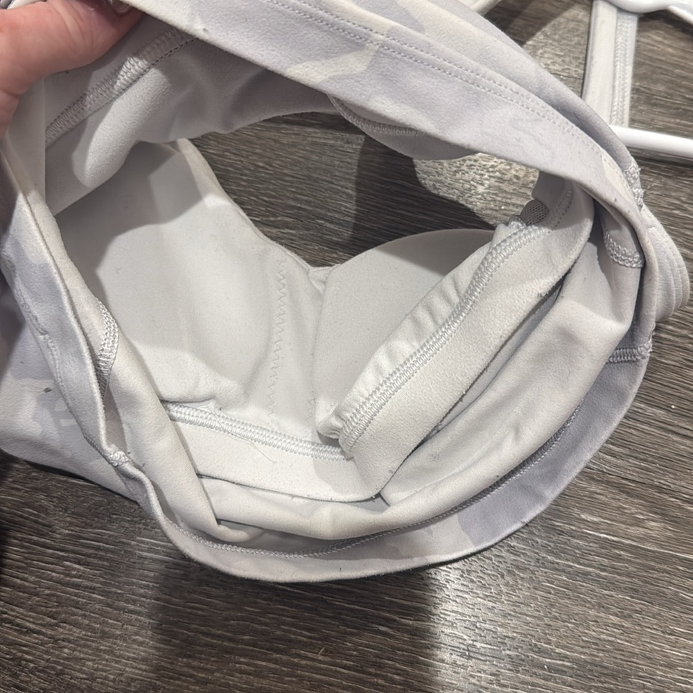 Lululemon Align Tank, white camo, size 2 - Picture 6 of 8